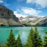 Bow Lake in Banff National Park