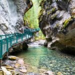 Johnston Canyon hike - Bow Valley Parkway in Banff National Park