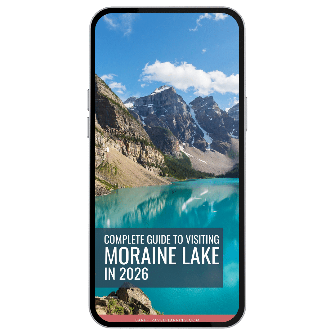 Guide to Getting to Moraine Lake in 2026 (cover)