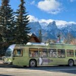 Roam Transit Bus in Canmore